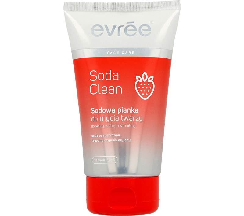 evree soda clean sodowa pianka do mycia twarzy 150