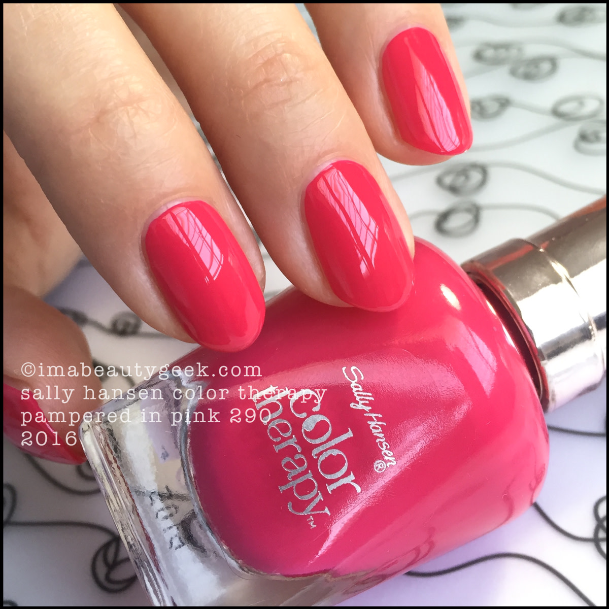 sally hansen color therapy pampered in pink