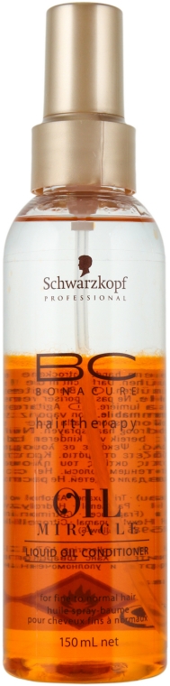 dwufazowa odżywka do włosów bc oil miracle liquid oil conditioner