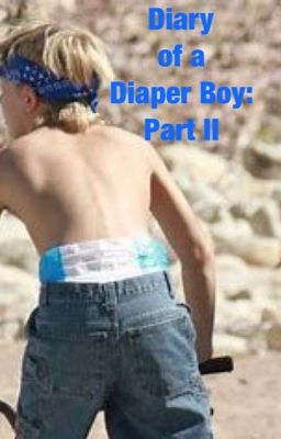 big boy wearing pampers