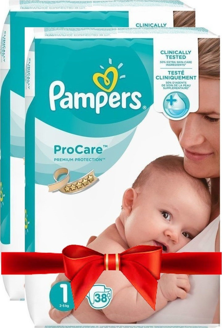 pampers pro care 1 cena