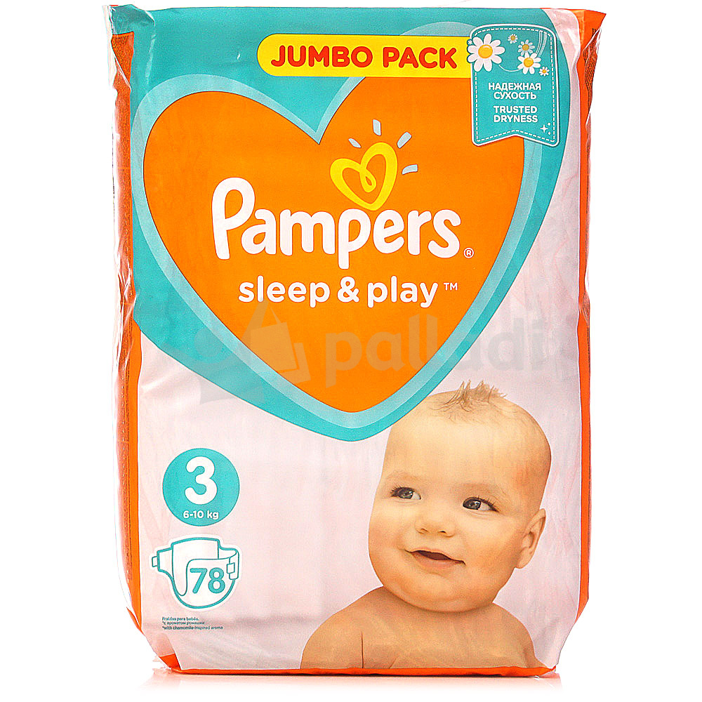 pampers sleep and play3