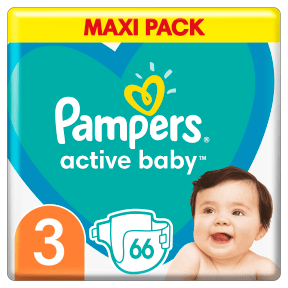 pampers active baby 3 opakowania