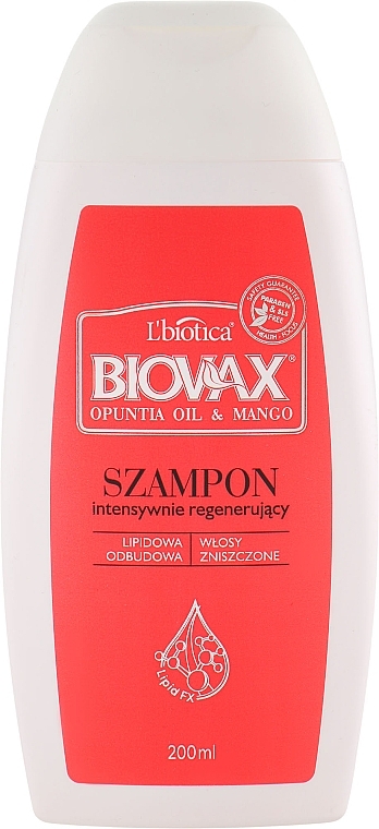 biovax opuntia oil and mango szampon