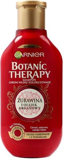 garnier botanic therapy szampon do włosów farbowanych i z pasemkami