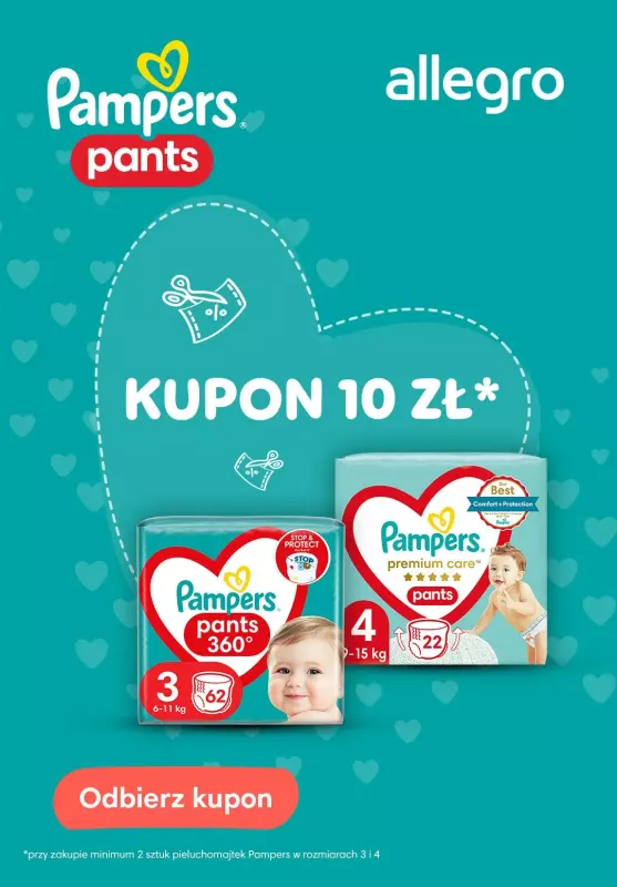 kupony allegro pampers