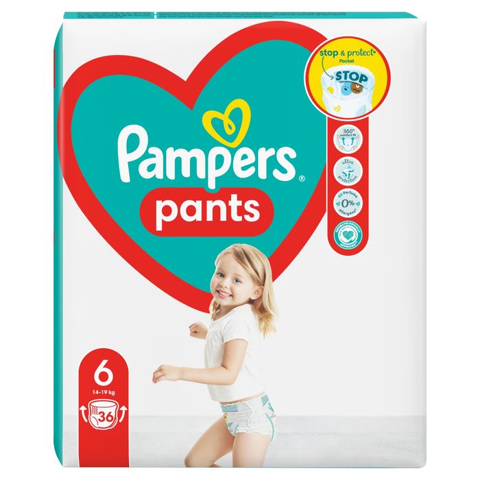 pieluchomajtki pampers rozmiar 6