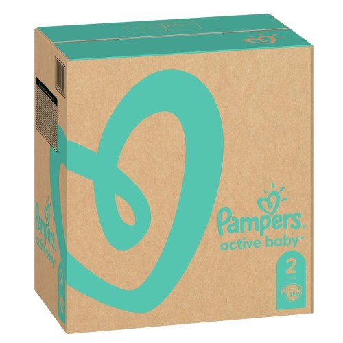 karton pieluch pampers 2