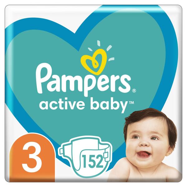 pampers active baby 3 70 szt