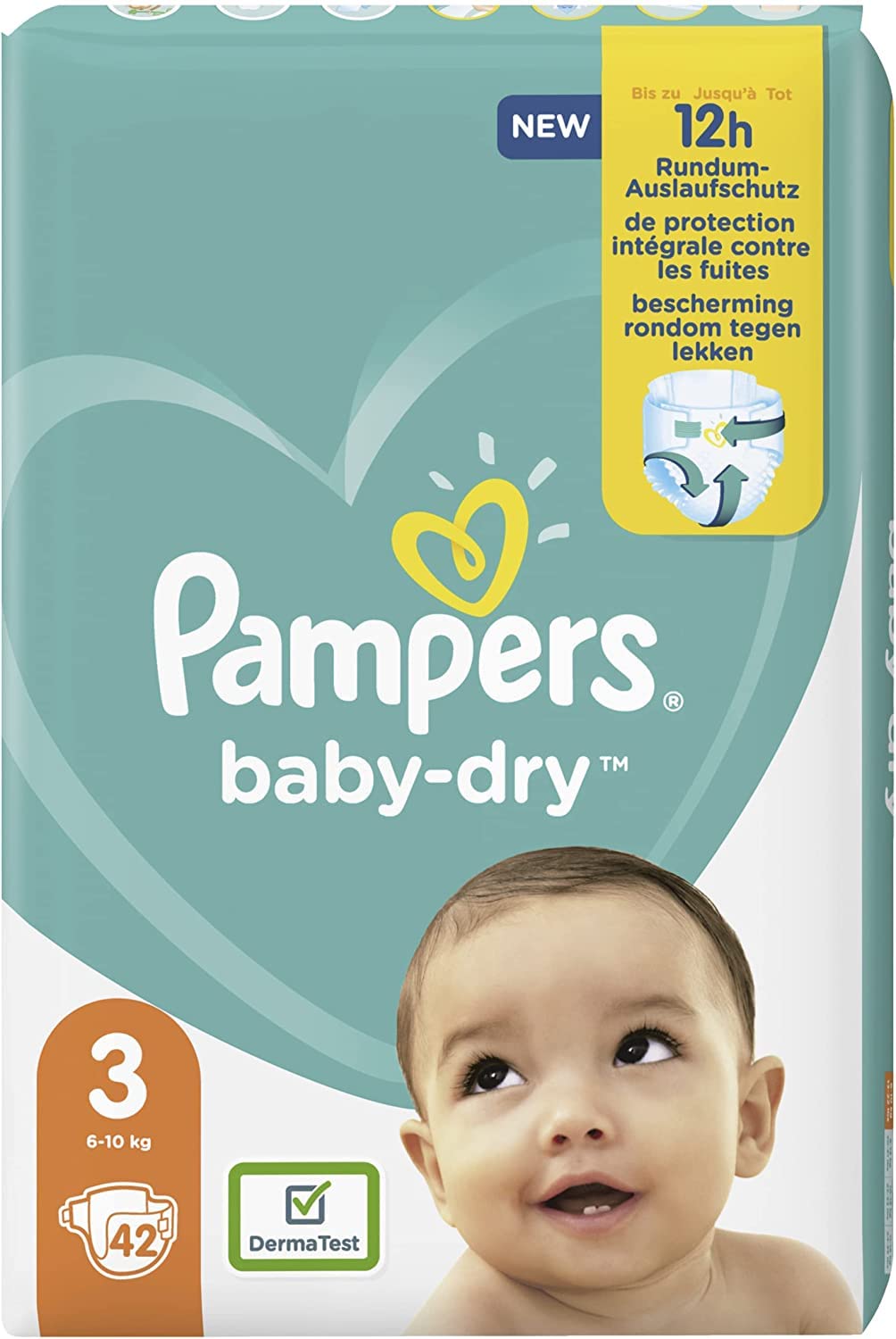 pampers baby dry nimi 42 sztuki cena