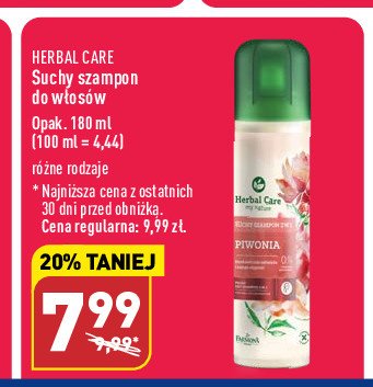 farmona herbal suchy szampon piwonia