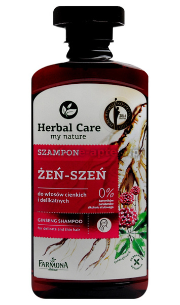 szampon żeń-szeń firmy herbal care