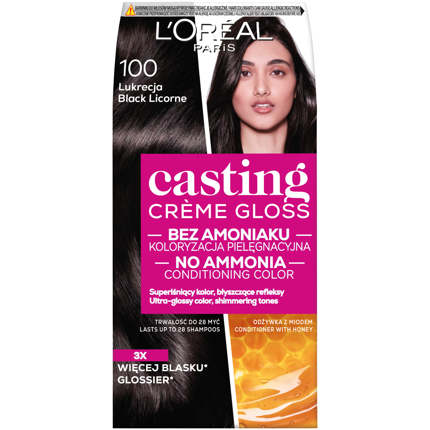 loreal casting creme gloss szampon koloryzujący hebe