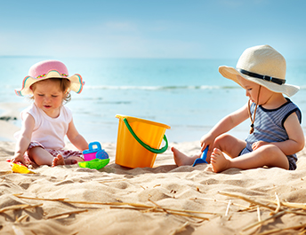 pieluchy na plażę dla niemowląt ochrona przed piaskiem