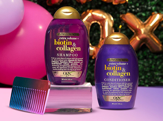 organix biotin&collagen szampon zwiększający objętość włosów szampon