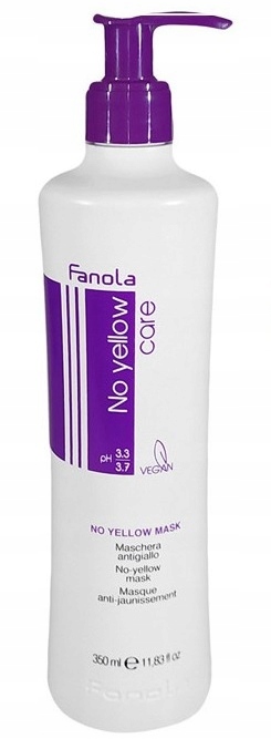 fanola no yellow szampon ochładzający odcień blond 350ml allegro