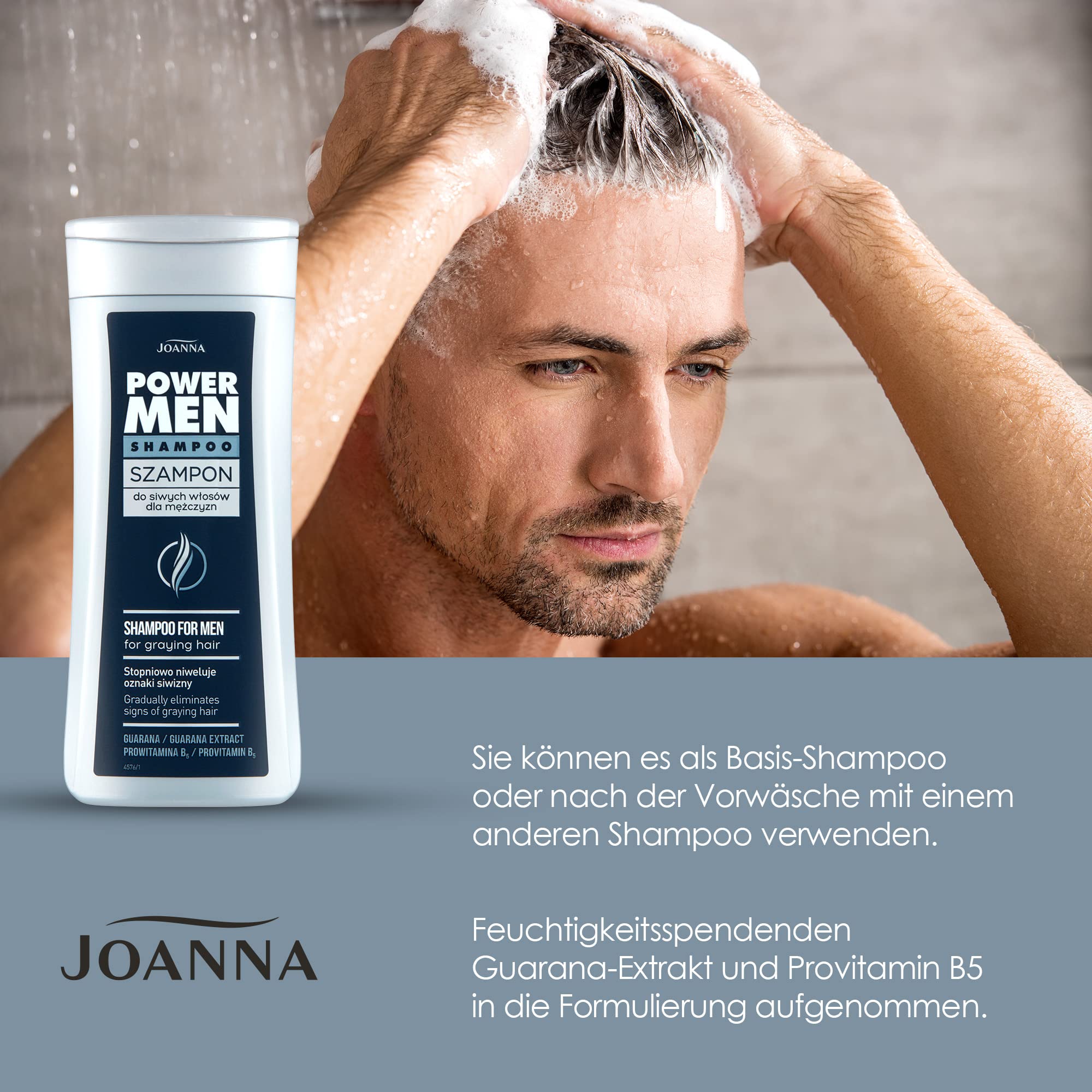joanna power hair men szampon do