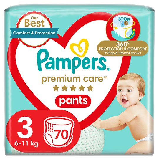 pampers pants 3 60 szt tesco