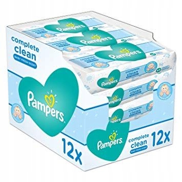 pampers chusteczki 12x64