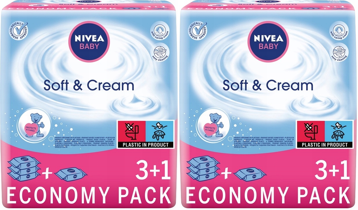 chusteczki nawilżane nivea soft creme opinie