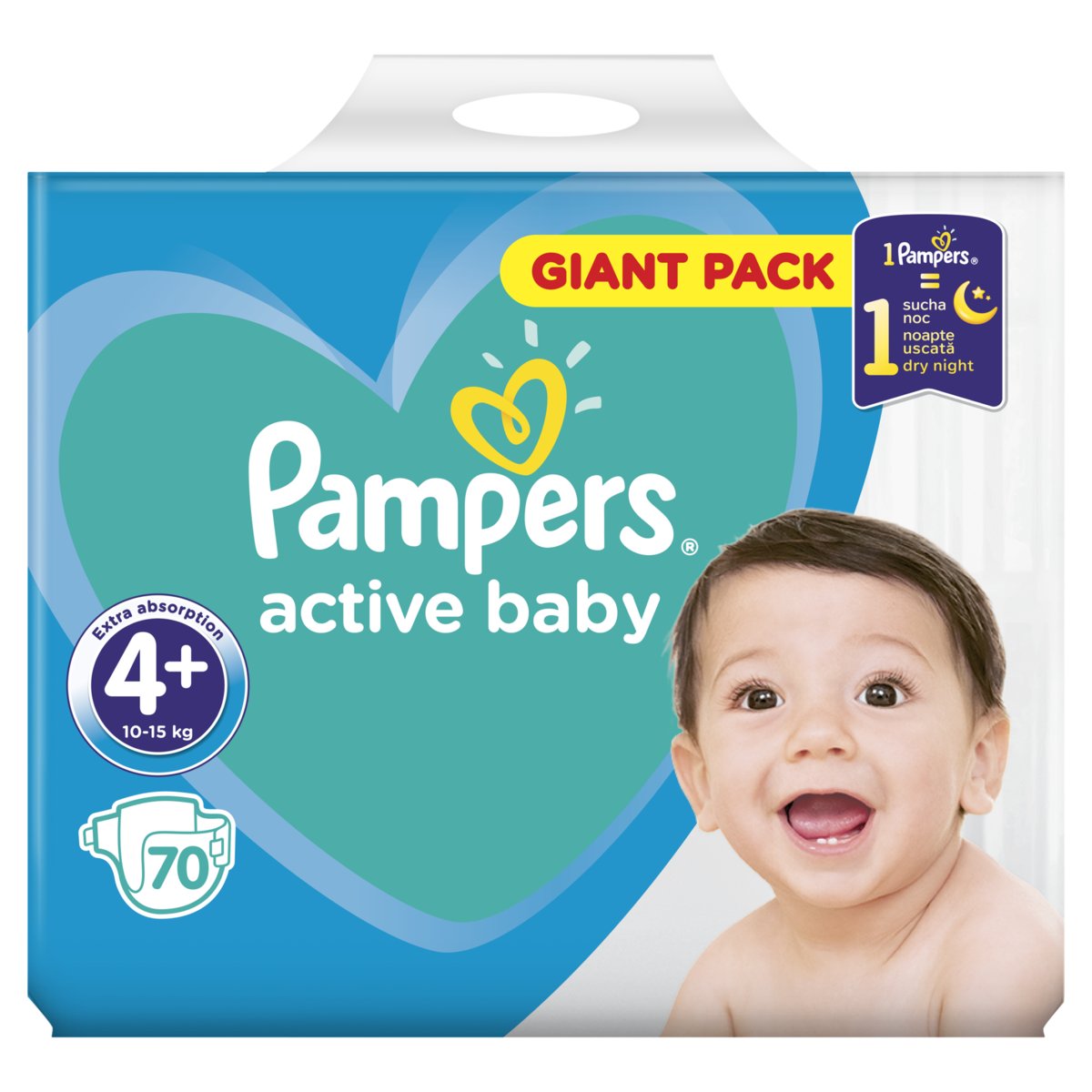 pieluchy pampers maxi plus