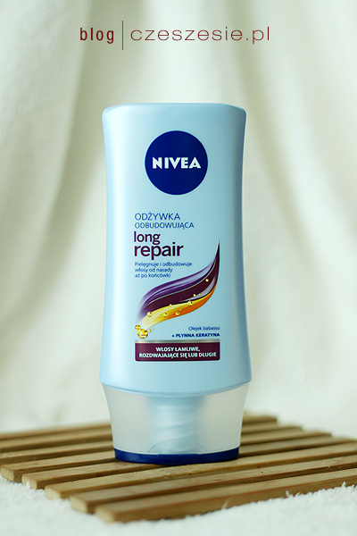 nivea long repair odżywka odbudowująca do włosów