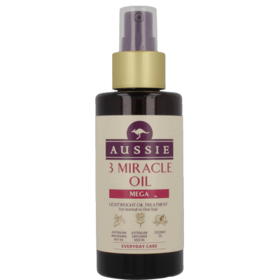 olejek do włosów aussie 3 miracle oil mega