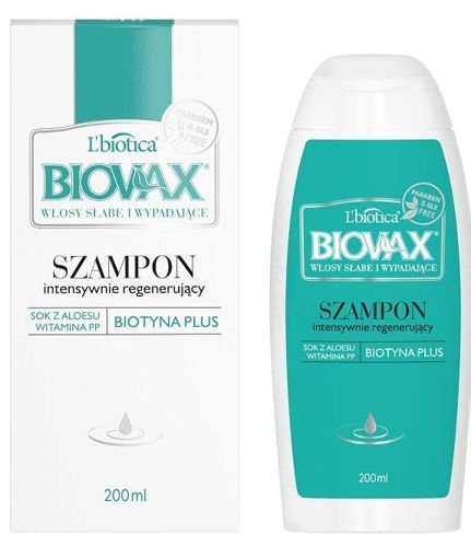 lbiotica biovax szampon skład