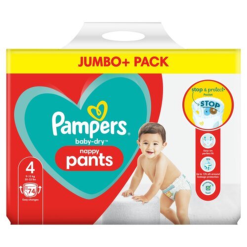 pampers 74 pack