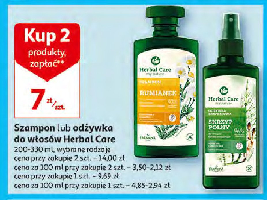 farmona herbal care odżywka do włosów skrzyp polny lidl