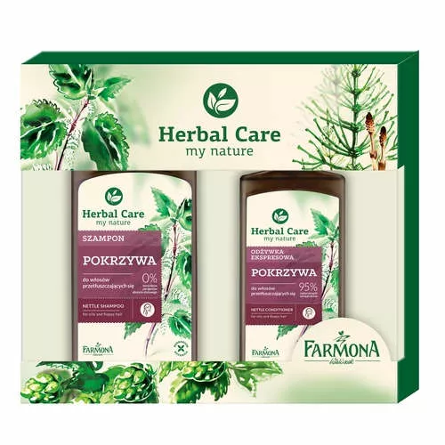 farmona herbal care odżywka ekspresowa do włosów przetłuszczających się pokrzywa