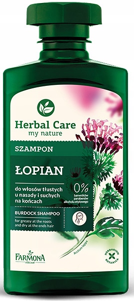 farmona herbal care szampon do włosów tłustych