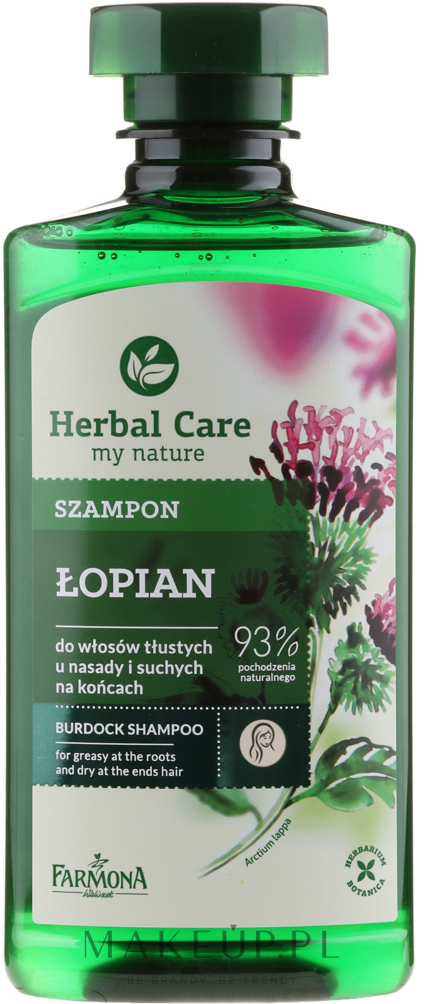 farmona herbal care szampon łopianowy