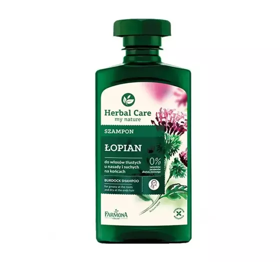 farmona herbal szampon do włosów tłustych łopian wizaz