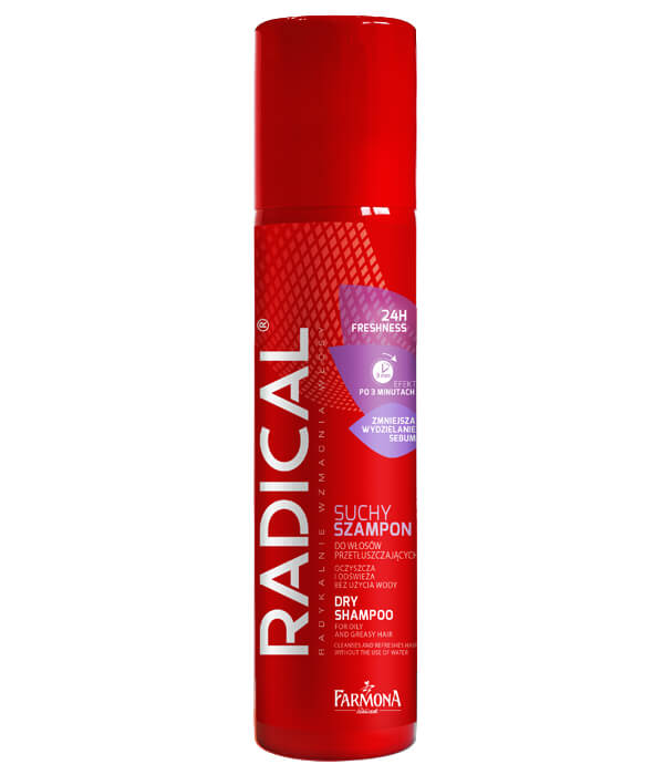 farmona radical szampon suchy włosy tłuste 60ml