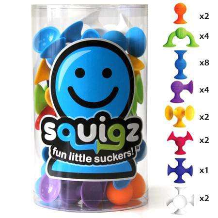 Fat Brain Toys FA088-1 Squigz pip