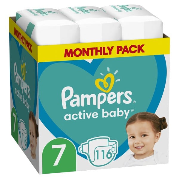 pampers actibe care 7