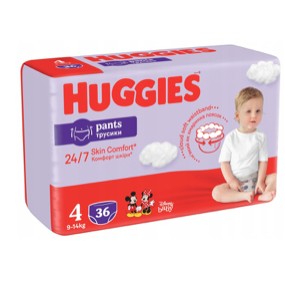 huggies pieluchomajtki roz 4 108