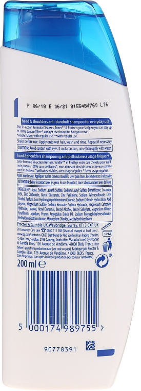 szampon head&shoulders skład