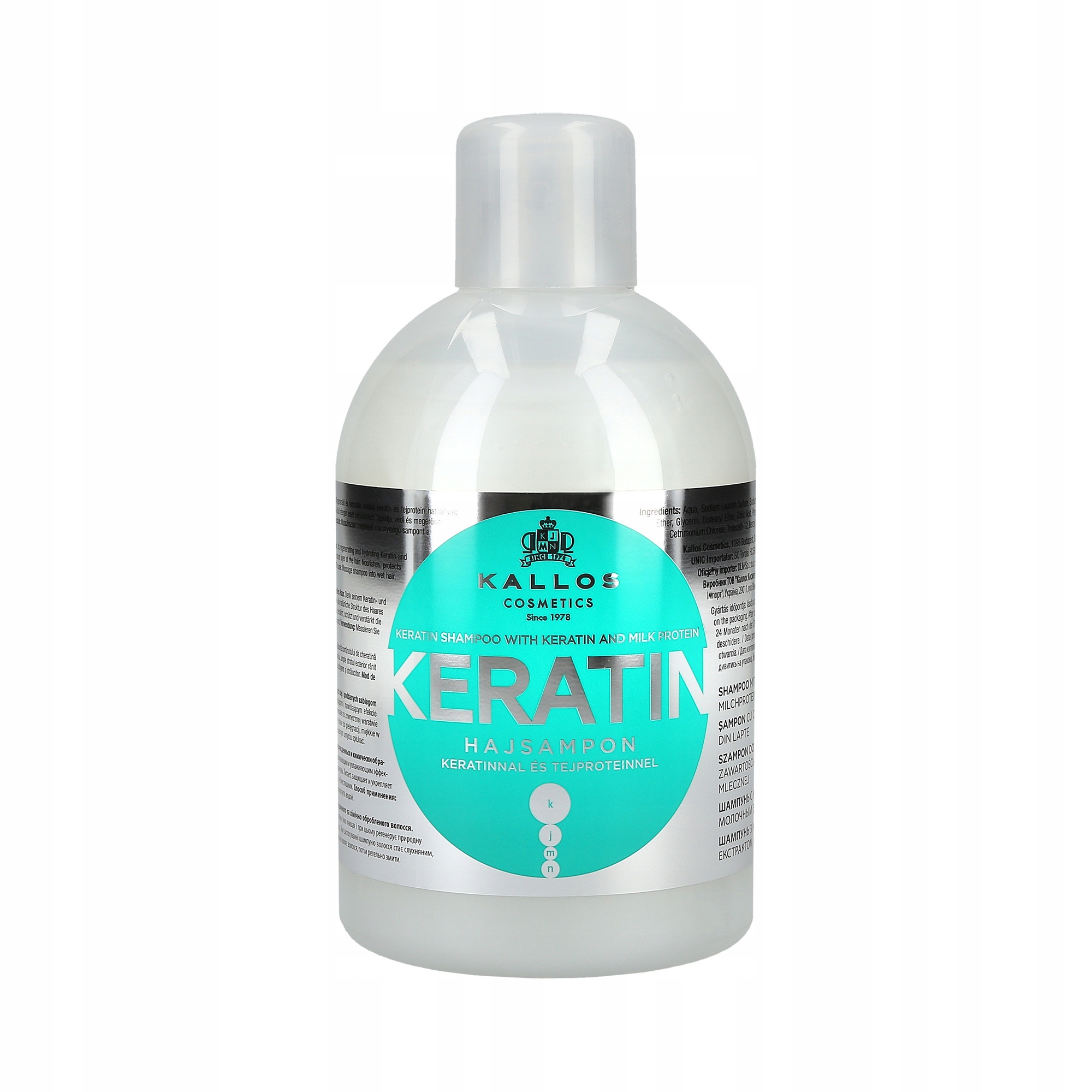 szampon kallos keratin 1l cena