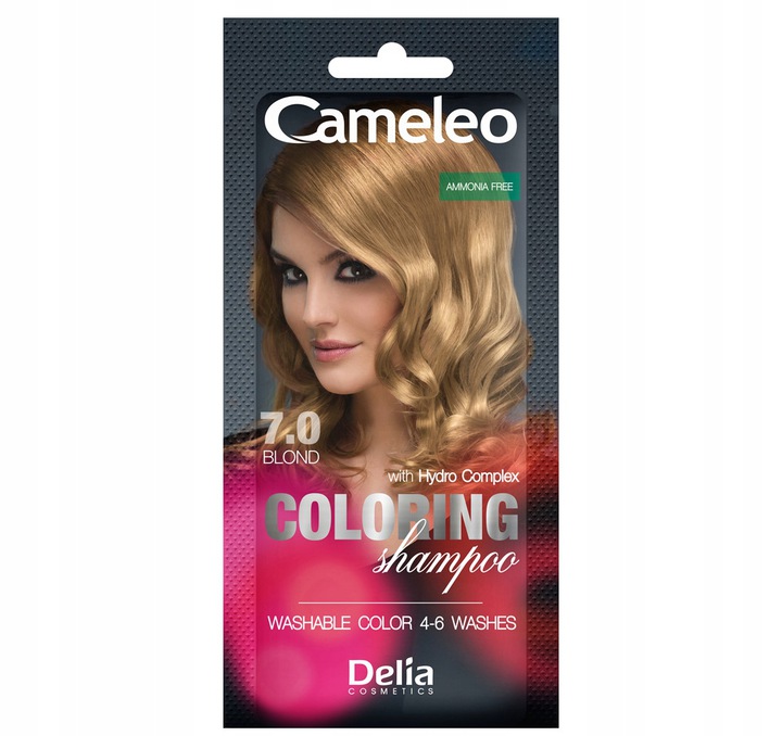 cameleo szampon koloryzujący ciemny blond