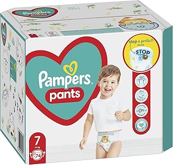 pampers pants 4 74 sztuki