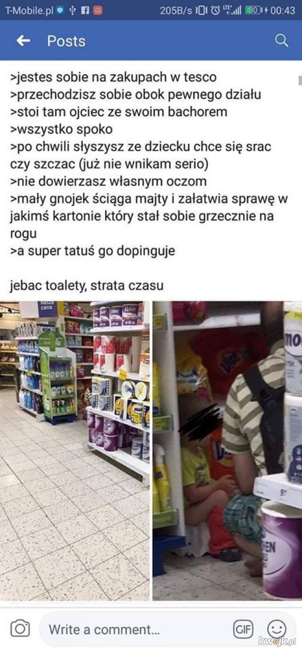 nie srać w pieluchy