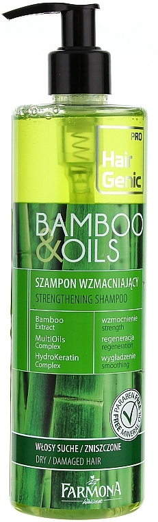 farmona hair genic bamboo & oils szampon