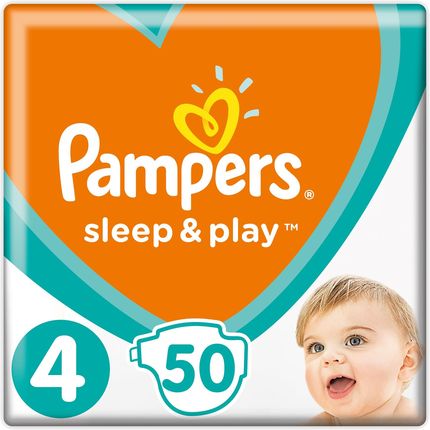 pampers 4 pomarańczowe