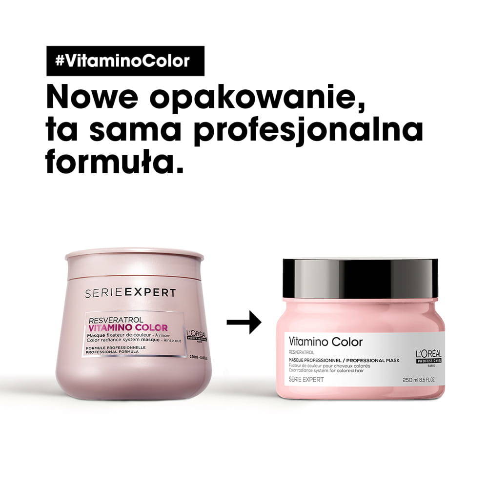 odżywka loreal żel maska do włosów koloryzowanych