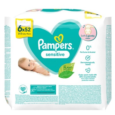 chusteczki pampers 6x64 eleclerk