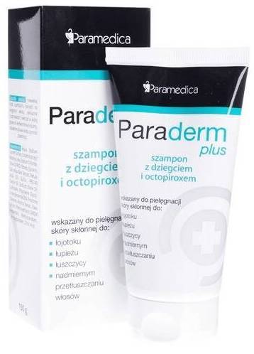 paraderm plus szampon z dziegciem i octopiroxem oceny