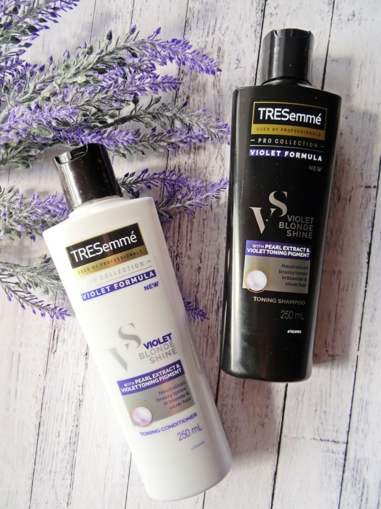 fioletowy szampon tresemme