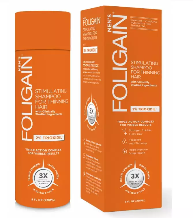 foligain minoxidil szampon dla mężczyzn